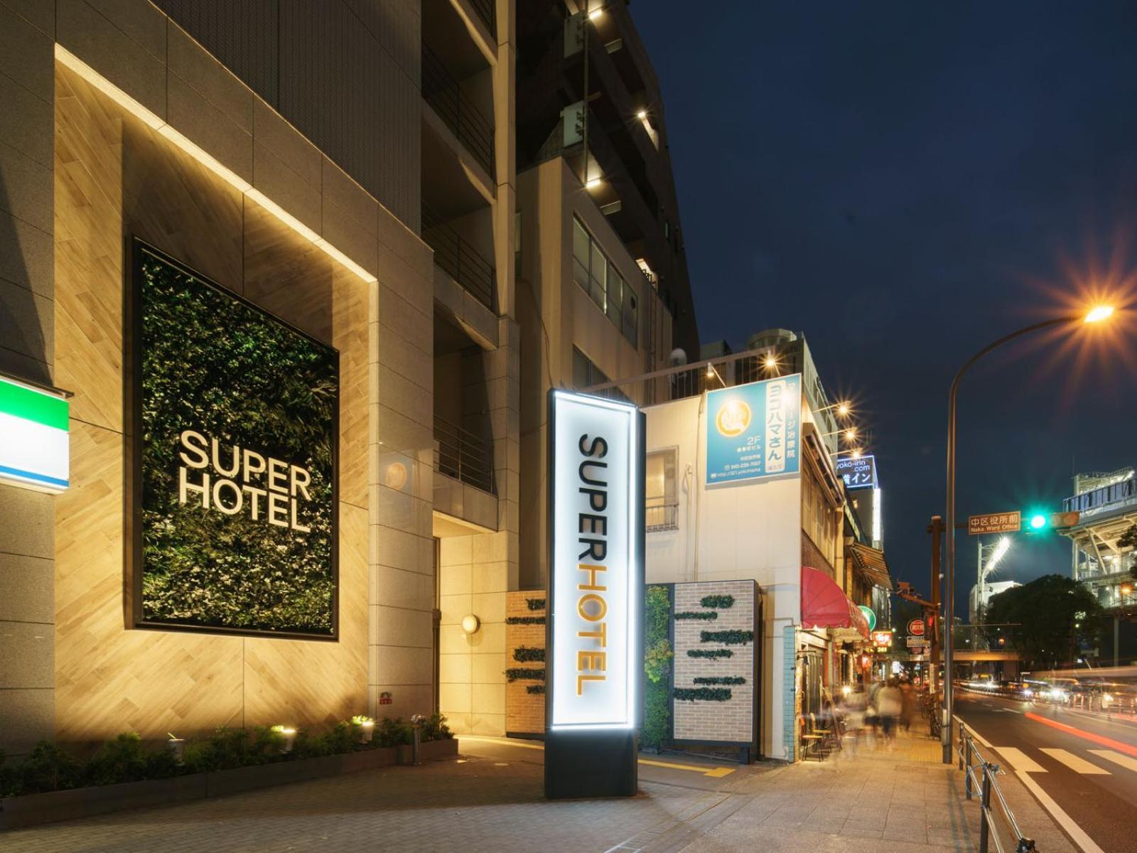 Super Hotel Yokohama Kannai Exterior foto